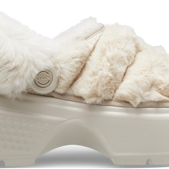 CROCS Plush Lined Mules - NEW - Picture 6 of 7